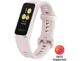 Pulseira Desportiva HUAWEI Band 4 (Bluetooth - Suporta SpO2 - Até 9 dias de Autonomia -  Rosa Pérola)