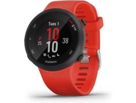 Relógio Desportivo GARMIN FORERUNNER 45 (Bluetooth - Até 7 dias de autonomia - Vermelho)