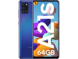 Smartphone SAMSUNG Galaxy A21s (6.55'' - 4 GB - 64 GB - Azul)