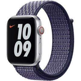 Bracelete Desportiva Loop Nike para Apple Watch 44mm - Roxo Pulse