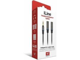 Cabo para Instrumentos IK MULTIMEDIA iLine Stereo Splitter (Comprimento: 30 cm)