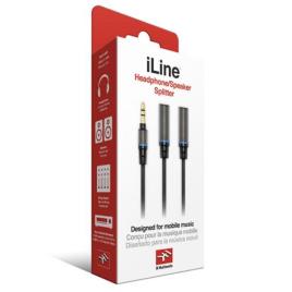 IK Multimedia Cabo iLine Headphone Speaker Splitter