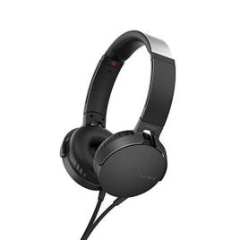 Auscultadores Sony MDR-XB550AP Com fios Preto