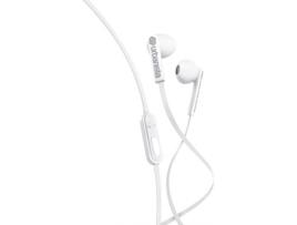 Auriculares com Fio URBANISTA San Francisco (In Ear - Microfone - Branco)