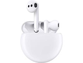 Auriculares Bluetooth True Wireless HUAWEI Freebuds 3 (In Ear- Microfone - Noise Canceling - Branco)