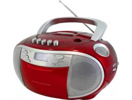 Rádio SOUNDMASTER SCD6900RO (Vermelho  - Analógico - AM/FM - Pilhas e Corrente)