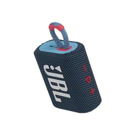 Coluna Portátil JBL GO 3  BT IPX7  USB-C Azul/Rosa