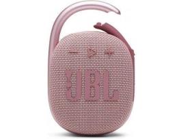 JBL - Coluna Bluetooth CLIP 4 Rosa