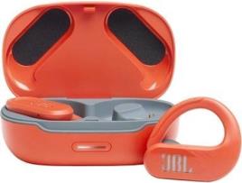 Auriculares Bluetooth True Wireless JBL Endura Peak 2 (In Ear - Laranja)
