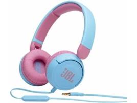 Auscultadores JBL JR310 (On Ear - Azul)