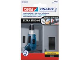 Tiras de Velcro TESA On & Off Extra Forte (10 cm x 50 mm)