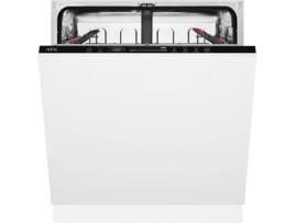Máquina de Lavar Loiça Encastre AEG FSE63307P (12 Conjuntos - 54.6 cm - Painel Preto)