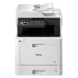 MFC-L8690CDW - Multifunções laser cores profissional de alta velocidade (Impressora, Copiadora, Scanner, Fax), com rede e frente e verso automático (4 em 1), Bandeja 250 folhas, velocidade 31 ppm, conexão móvel e nuvem, Segurança