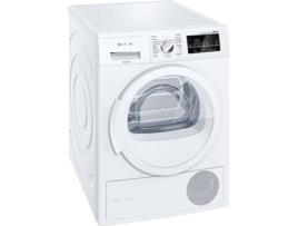 Máquina de Secar Roupa SIEMENS WT4G43ES (8 kg - Bomba de Calor - Branco)