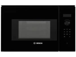 Micro-ondas Encastre BOSCH BFL524MB0 (20 L - Sem Grill - Preto)