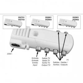AMPLIFICADOR INTERIOR TELEVES 545740