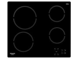 Placa de Vitrocerâmica HOTPOINT HR 631 C (Elétrica - 58 cm - Preto)