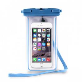 PURO - Waterproof Case  5.1'' WP6SLIMLBLUE