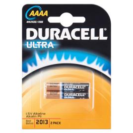 DURACELL - Pilhas Alcalinas 1,5V LR61 / AAAA Bl2