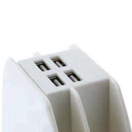 DOCK METRONI.CARREG.4PORTAS USB-495030