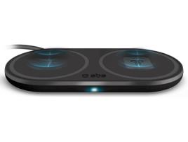 Base de Carregamento Wireless Dupla SBS 10W Preto