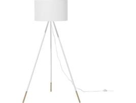 Candeeiro de Pé BELIANI Tobol (Branco - 60x60x157 cm)