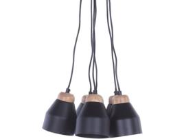 Candeeiro de Teto BELIANI Cestos (Preto - 12x12x68 cm)