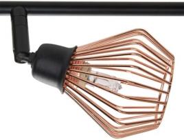 Candeeiro de parede em metal cobre VOLGA L