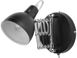 Candeeiro de Parede BELIANI Harrington (Preto - 33x33x46 cm)