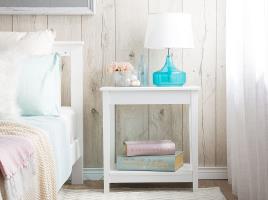 Candeeiro de mesa em vidro azul ERZEN