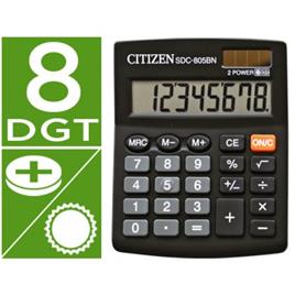 Calculadora Secretária 8 dígitos SDC-805-NR Citizen