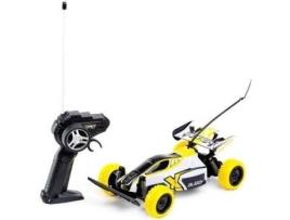 Carro Telecomandado RC  Buggy Racing (Amarelo)