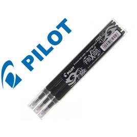 Carga Esferográfica Pilot Frixion Ball Clicker Preto 3 Unidades