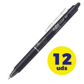 Canetas de Tinta Apagável Pilot Pretas 12 Unidades