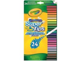 Pack 24 Marcadores CRAYOLA Supertips