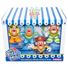Figura  Playskool Potato Toy Story Pack 4 (4 Un)