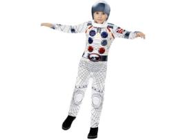 Fato de Menino  Astronauta De Luxo (Tam: 4 a 6 Anos)