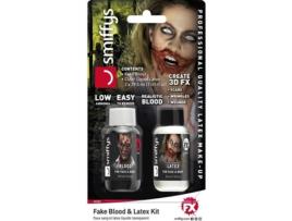 Sangue Falso DISFRAZZES Blister de Sangue e Látex para Zumbi (29.5 ml)