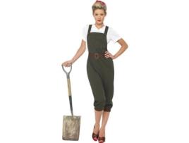 Fato de Mulher  Agricultora Anos 40 (Tam: L)