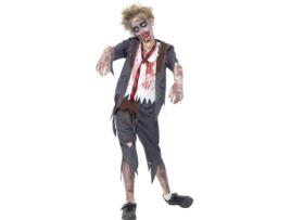 Fato de Menino  Rapaz Da Escola Zombie (Tam: 10 a 12 Anos)