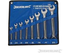 Conjunto de Chaves Combinadas SILVERLINE 633967 - 8 peças