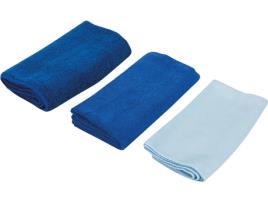 Conjunto de Camurça de Microfibra SILVERLINE 250276 - 3 peças