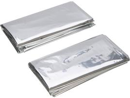 Conjuntos de Mantas Térmicas de Emergência - 2 peças SILVERLINE 226306