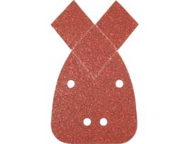 Conjunto de Folhas de Lixa  SILVERLINE 536093 - 10 peças