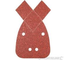 Conjunto de Folhas de Lixa  SILVERLINE 597635 - 10 peças