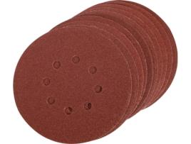 Conjunto de Discos de Lixa TRITON 586255 - 10 peças