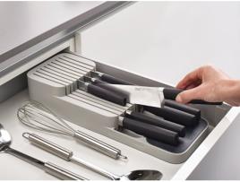 Organizador de Facas Joseph Joseph Drawerstore Cinzento