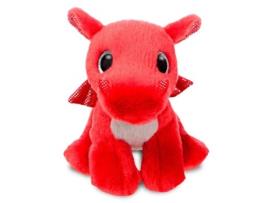 Peluche  Dragão Vermelho 18 cm