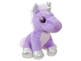 Peluche AURORA Unicórnio Roxo 18 cm