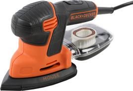 Lixadora orbital BLACK + DECKER MOUSE KA2000 + BOLSA